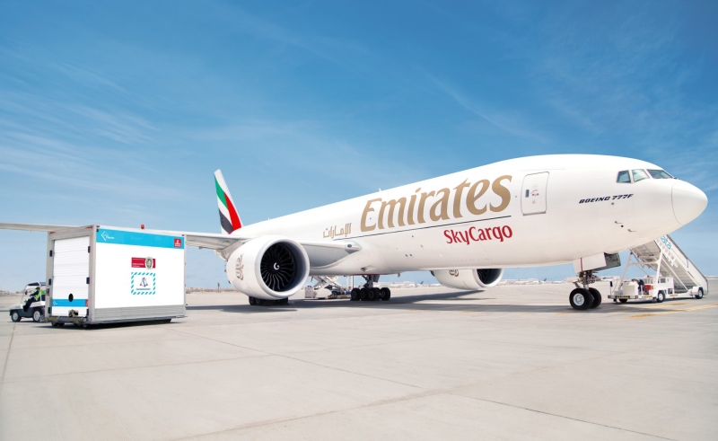 Emirates SkyCargo marca el hito del transporte de vacunas de la COVID-19