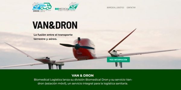 Biomedical Logistics va presentar el seu servei Van & Dron per la logística sanitaria