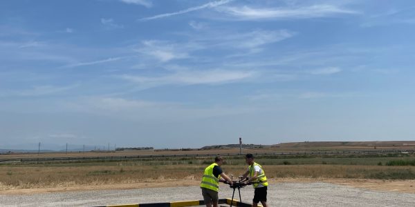 Lleida Alguaire acoge simulaciones de rutas logísticas comerciales con drones