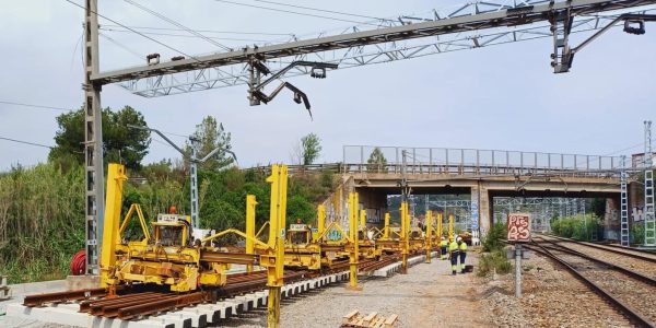 Completada una nova fase d’adaptació a l’amplada estàndard del nus de Castellbisbal