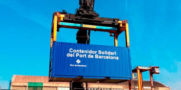 El Contenedor Solidario del Port de Barcelona recauda 4.743 kilos de comida para el Banc dels Aliments