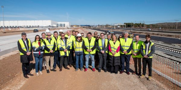 Recta final de las obras de la PortTarragona Terminal Guadalajara-Marchamalo