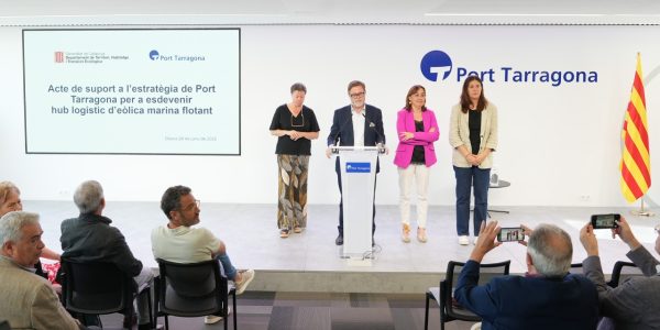 Port Tarragona y la Generalitat de Catalunya se alían para reforzar el posicionamiento de Tarragona como futuro hub de eólica marina flotante